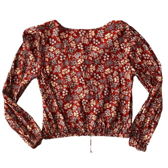 Self Esteem Crochet Trim Top - Picture 4 of 7